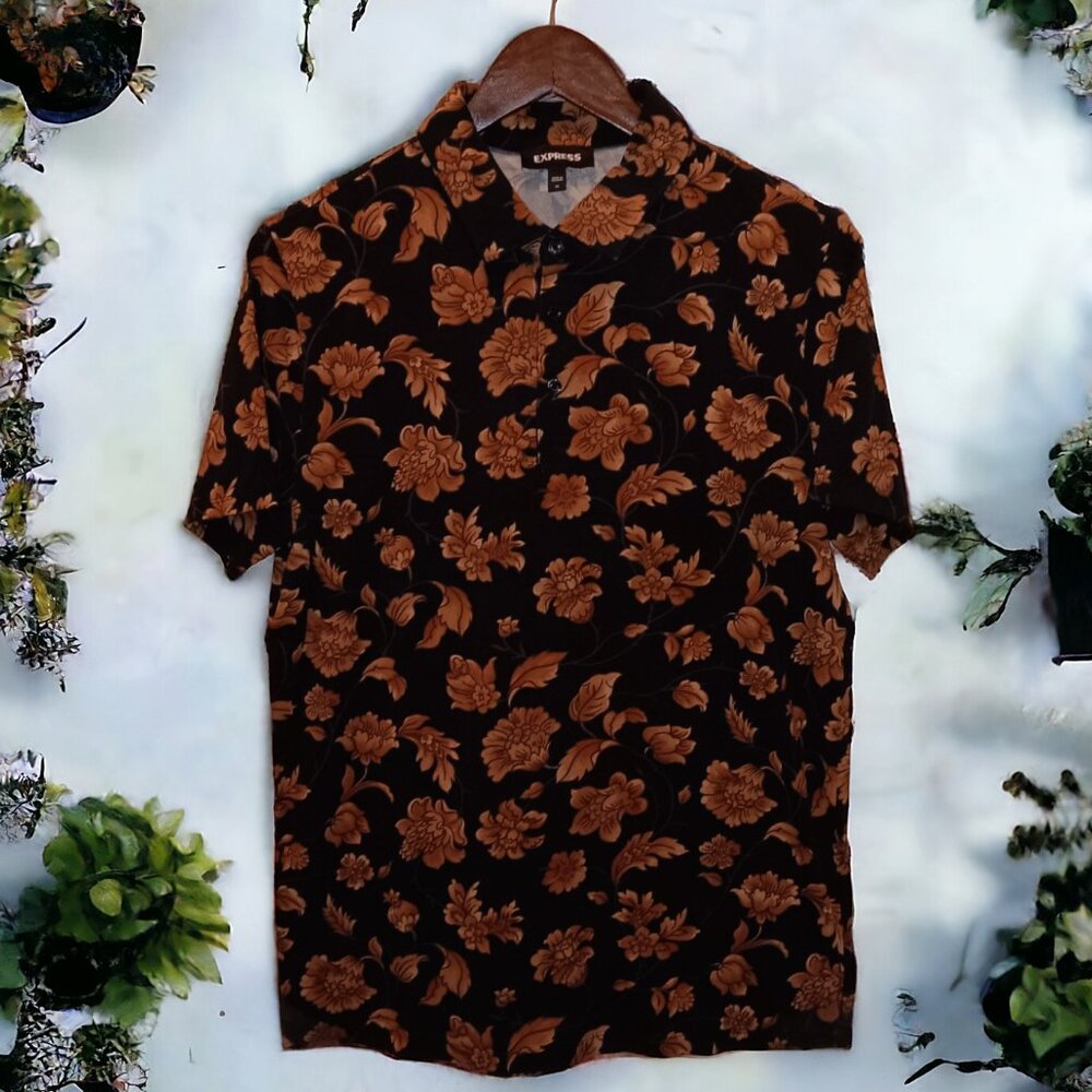 Express ★ Men's Polo - St. Augustine Floral Print
